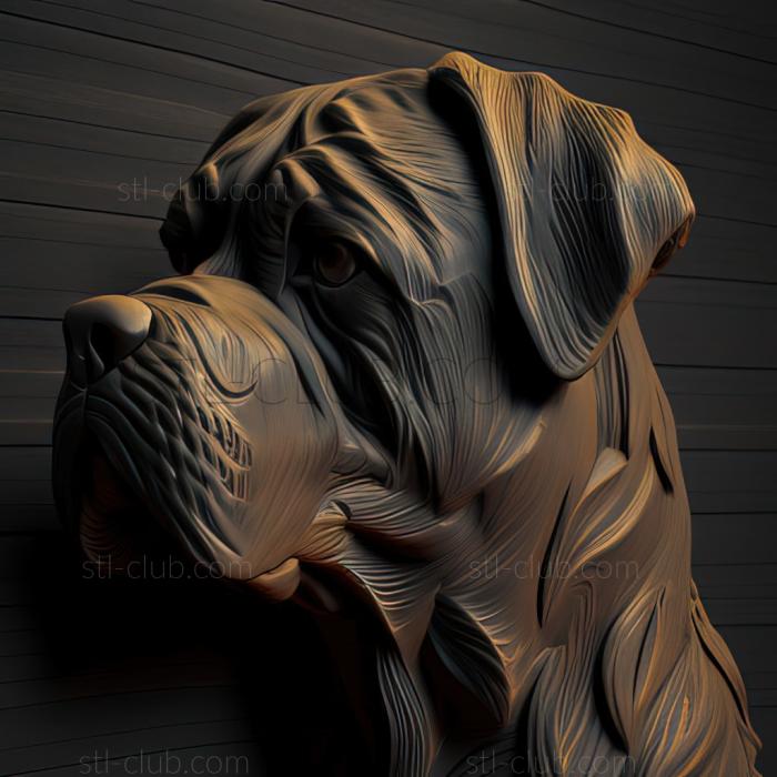 3D model st Cane Corso dog (STL)